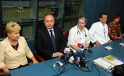 ministar zdravlja na kl.za inf.bolesti